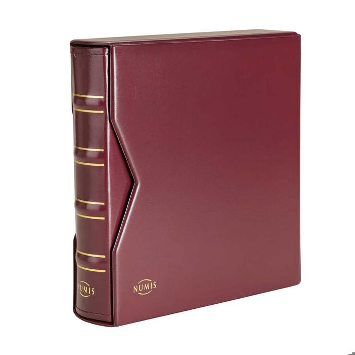 Numis Classic Coin Album Set (Red) – With Slipcase