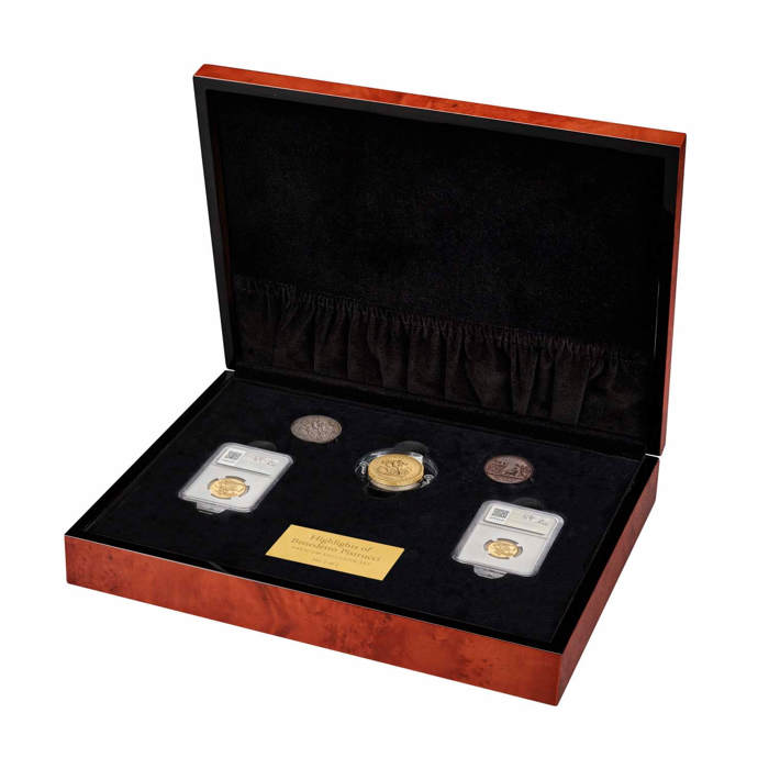 Highlights of Benedetto Pistrucci Three-Coin Premium Exclusive Set 