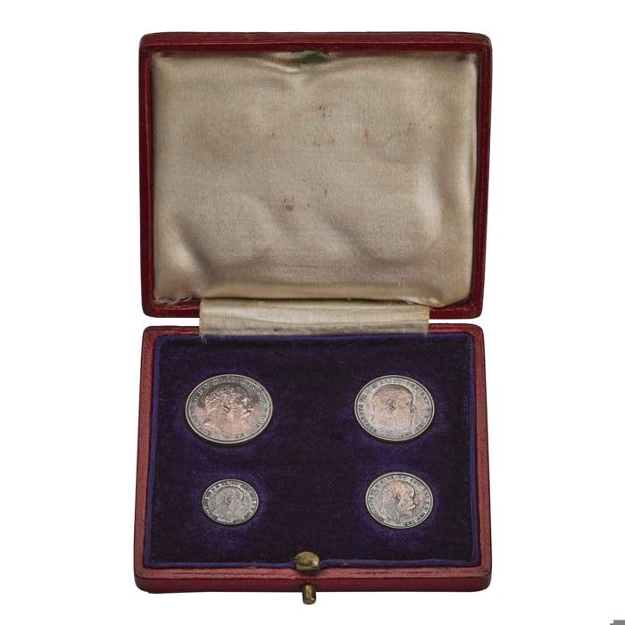 1908 Edward VII Maundy Set