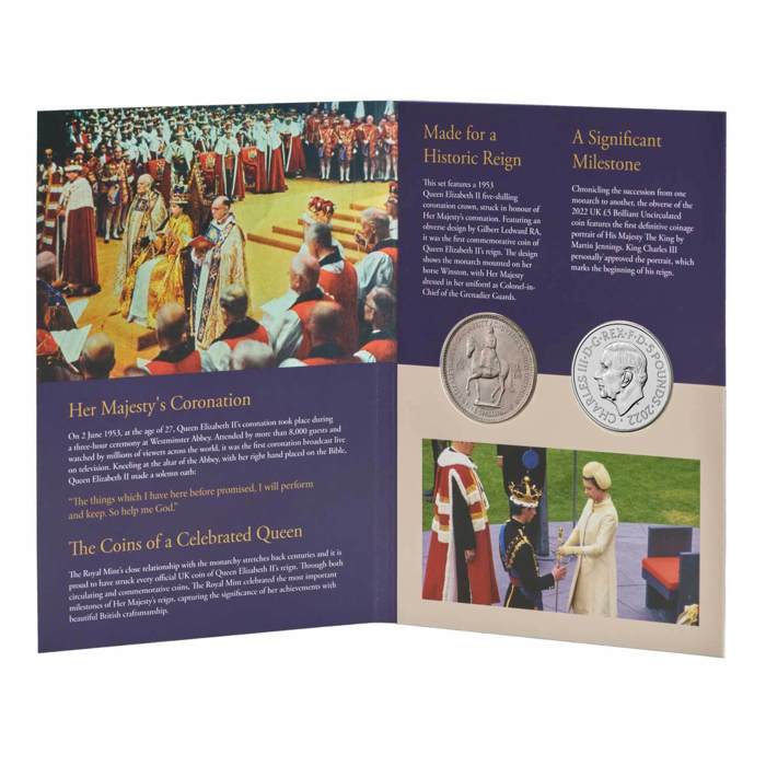 The Queen Elizabeth II Memorial 2-coin Set