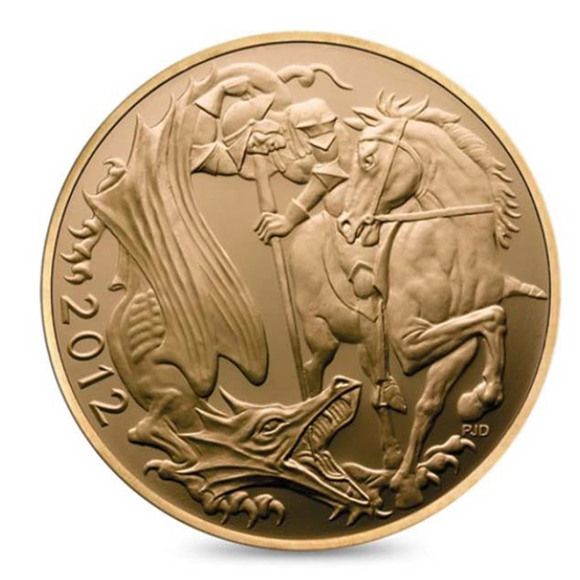 2012 Elizabeth II Gold Proof Sovereign