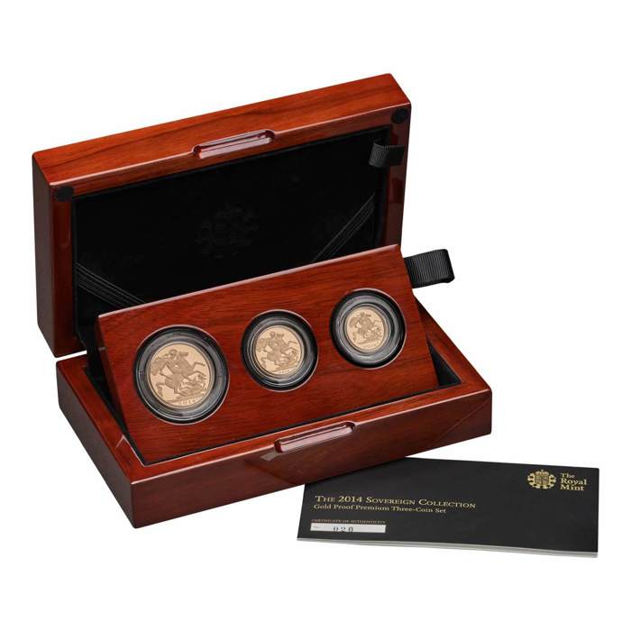 2014 Elizabeth II Premium Proof Sovereign Set 