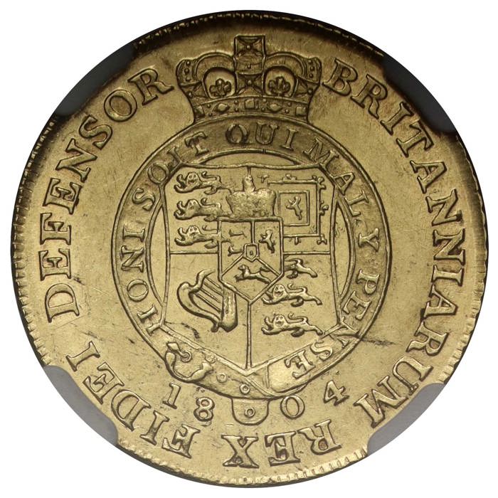 1804 George III Gold Half Guinea 