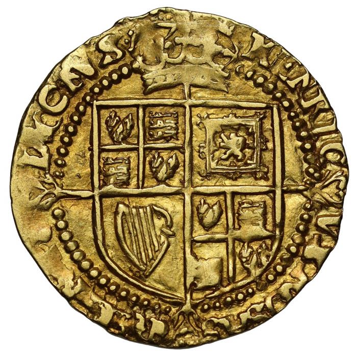 James I Gold Quarter Laurel