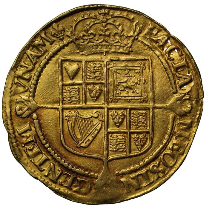 James I Gold Laurel Coin