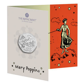 Mary Poppins 2025 50p Brilliant Uncirculated Coin