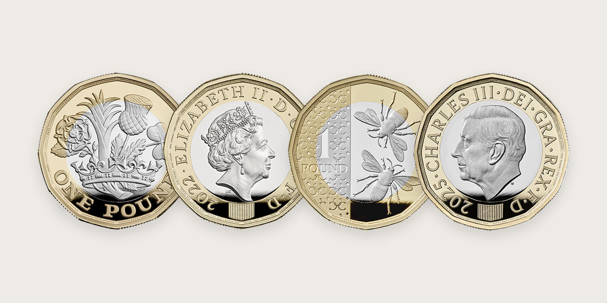 King Charles III Definitive Coins