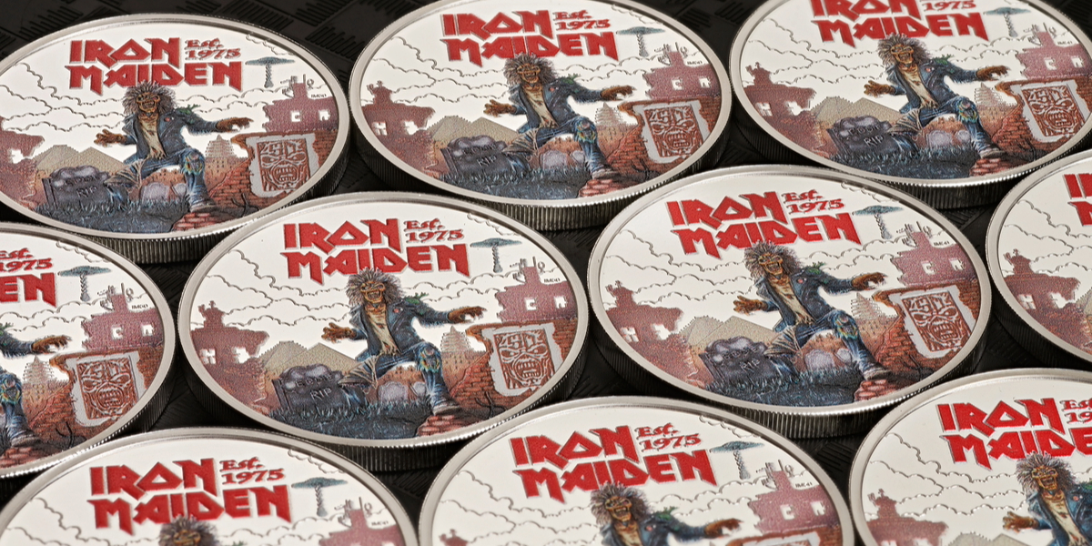 Royal Mint New Coin Releases Iron Maiden