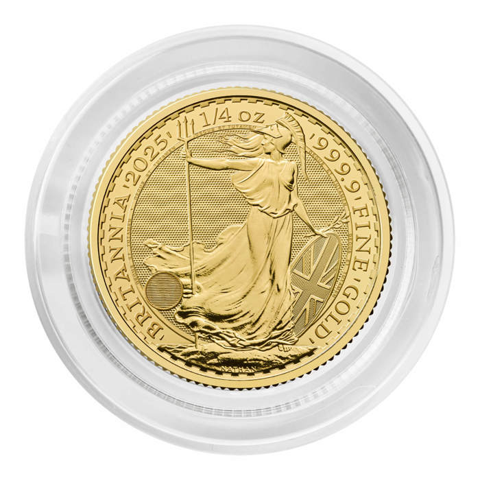 Britannia 2025 1/4oz Gold Bullion Coin