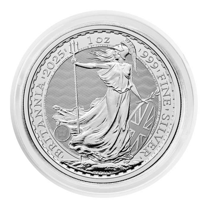 Britannia 2025 1oz Silver Bullion Coin