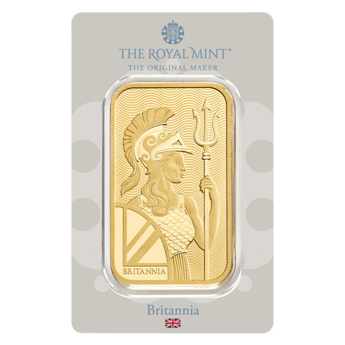 Britannia 100g Minted Gold Bar