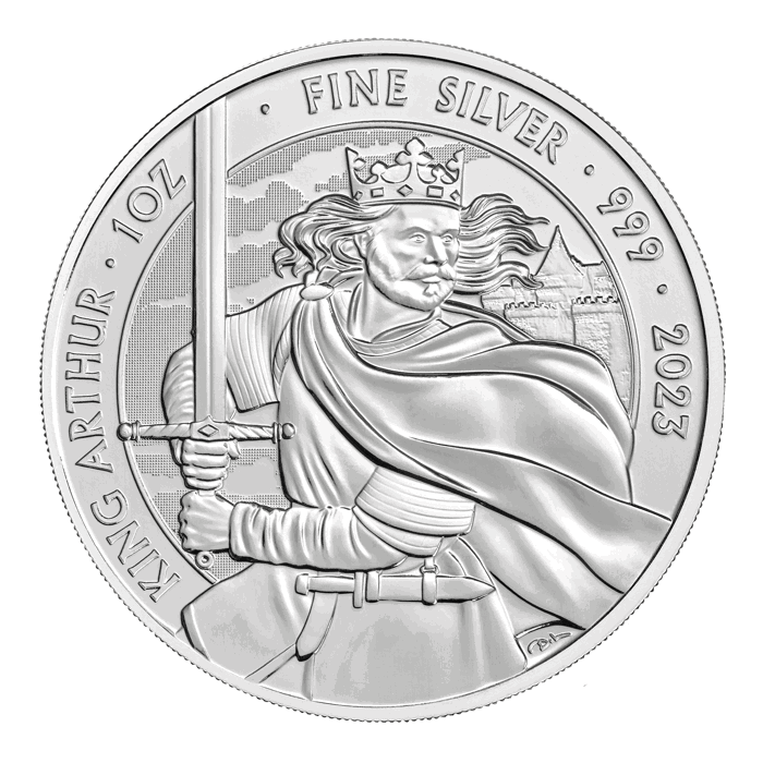 King Arthur 2023 1oz Silver Bullion Coin