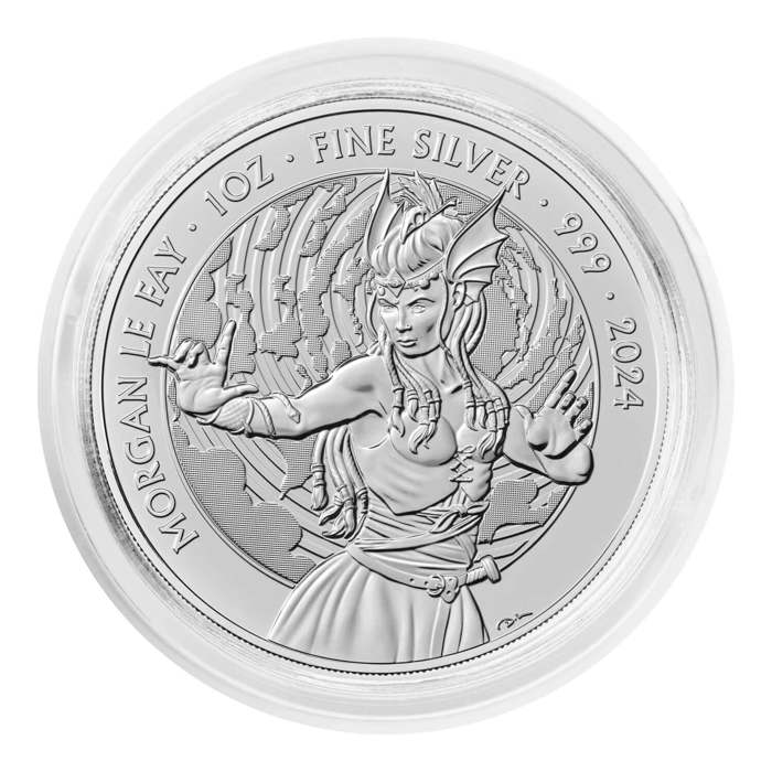 Morgan le Fay 2024 1oz Silver Bullion Coin