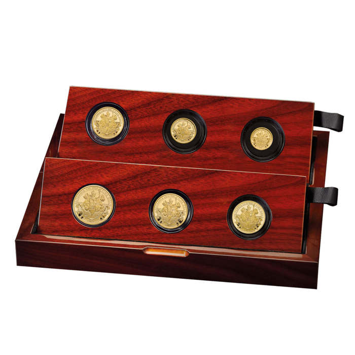 The Britannia 2023 UK Premium Six-Coin Gold Proof Set