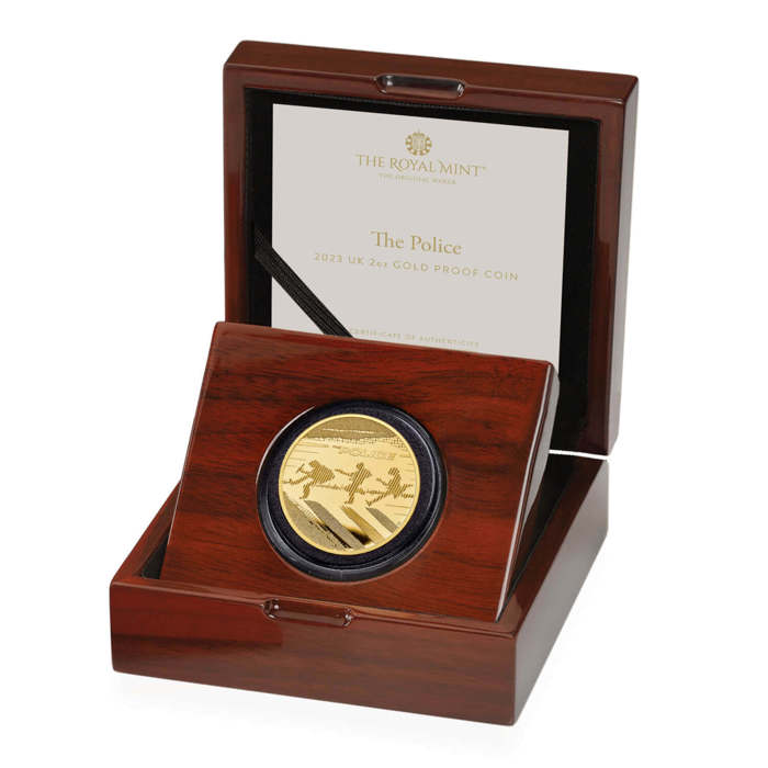 The Police 2023 UK 2oz Gold Proof Coin