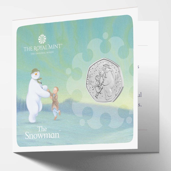 The Snowman™ 2023 UK 50p Brilliant Uncirculated Coin