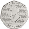 Sherlock Holmes 50p Coin